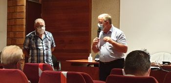 AG ET SEMINAIRE DES PRESIDENTS FEDERAL : PASSATION DES POUVOIRS ENTRE LES PRESIDENTS M.MONSELLIER ET R.PRAILE