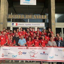 EUROTANDEM 2024 est arrivé à Schiltigheim ! Bravo aux ambassadeurs du don !